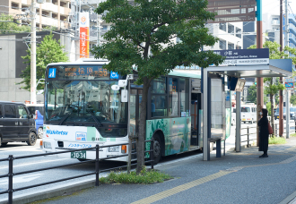 	西鉄バス「薬院大通り」停	