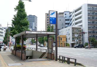 	地下鉄空港線「唐人町」駅	